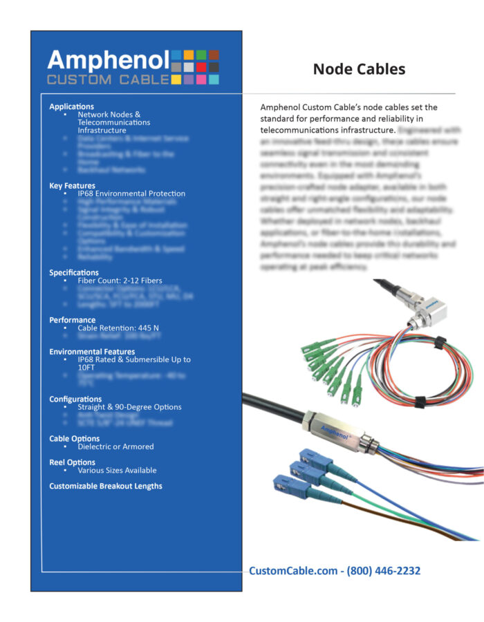 Node Cables - data centers